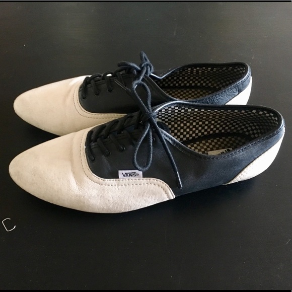 vans tuxedo shoes